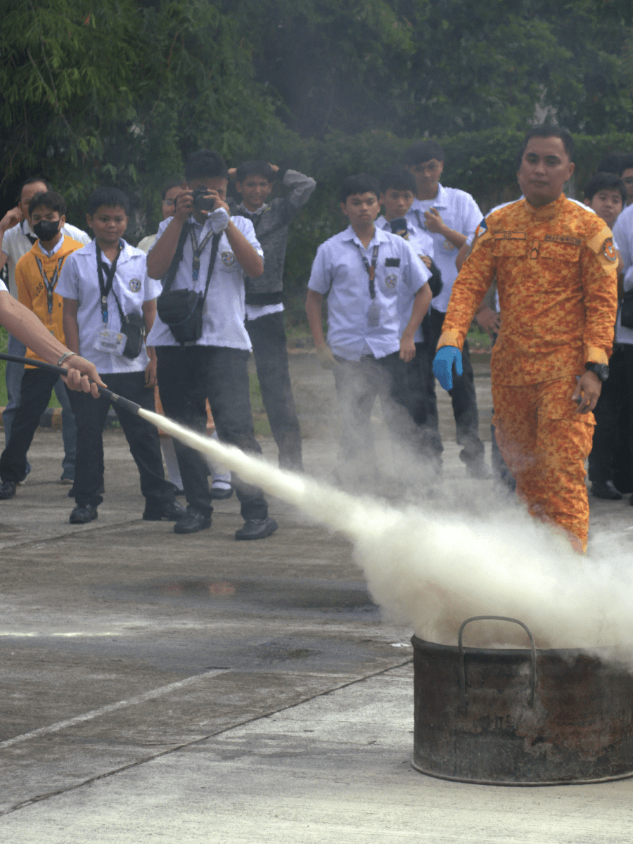 PSHS-EVC, BFP Palo conduct quake, fire&nbsp;orientation